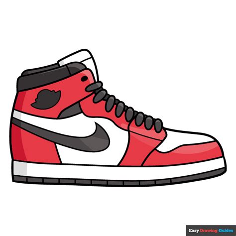 sneakers tekenen